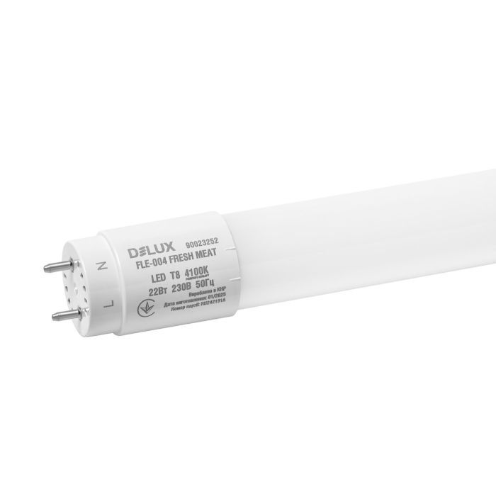 Лампочка Delux Fresh Meat FLE-004 22 Вт 1.5m_T8 230В G13 EM (90023252) изображение 3