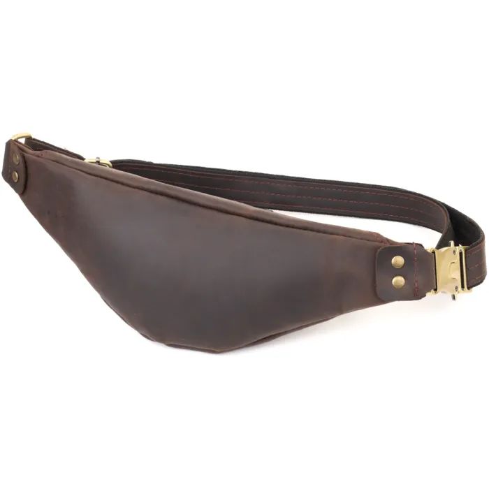 Сумка Shvigel Из натуральной кожи Коричневая (23130) изображение 2