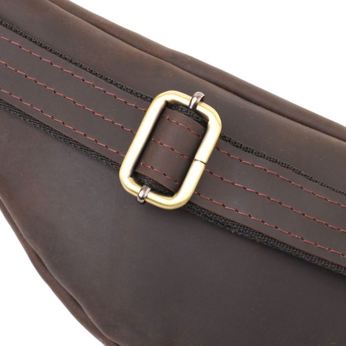 Сумка Shvigel Из натуральной кожи Коричневая (23130) изображение 5