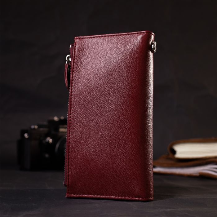 Гаманець ST Leather Бордовий (19433) зображення 10