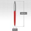 Ручка шариковая Parker JOTTER 17 Originals Scarlet Red CT BP (15 932_2035) изображение 2