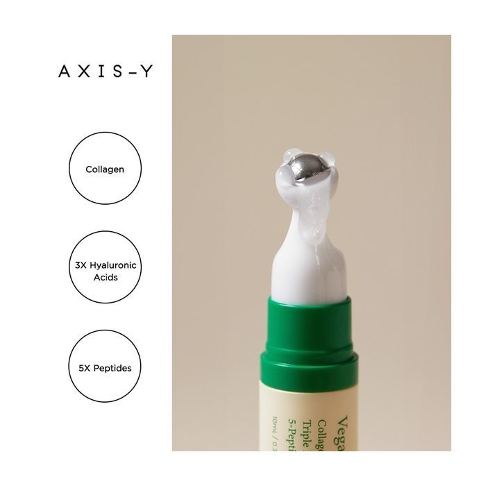 Сироватка для обличчя Axis-Y Vegan Collagen Eye Serum 10 мл (8809634610881) зображення 2