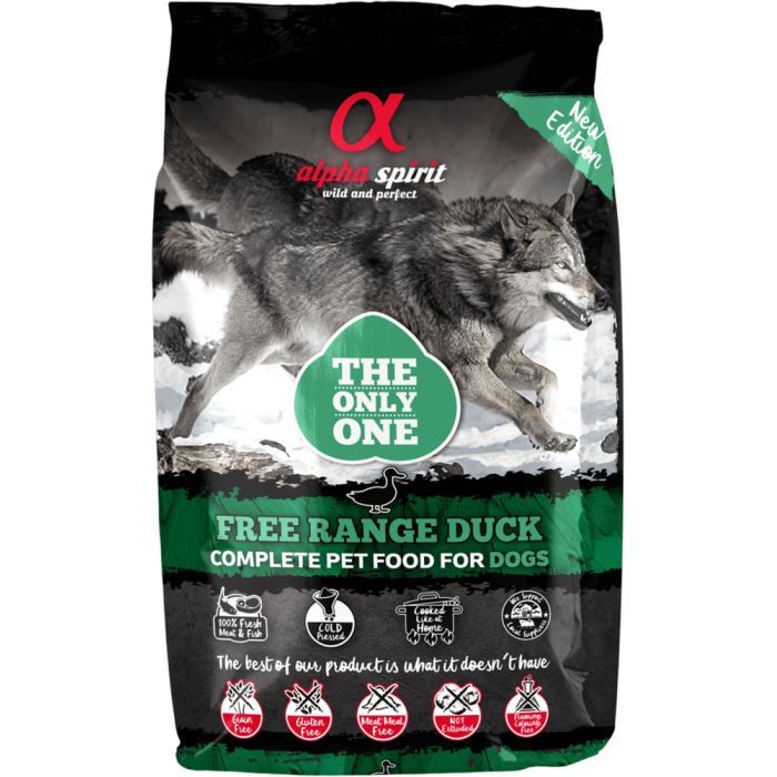 Сухий корм для собак Alpha Spirit The Only One Free Range Duck 3 кг (8436586310264)