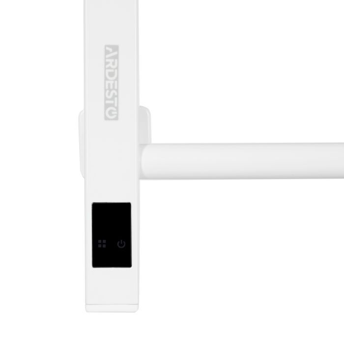 Полотенцесушитель Ardesto SMART, 480x800мм, праве підключення, білий (12-166053-4880) изображение 5