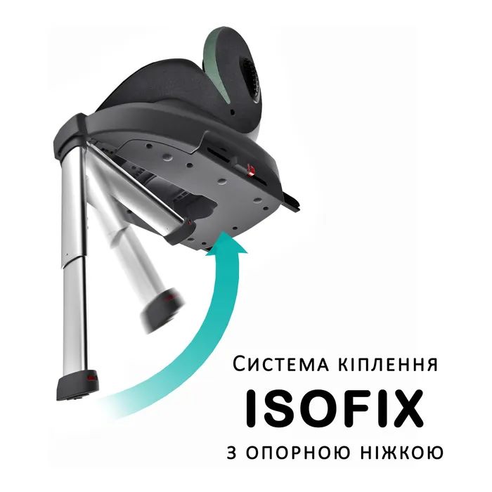 Автокресло Bugs Aera 360 i-Size, ISOFIX, (0–36 кг) Shadow Grey (4823056520003) изображение 6