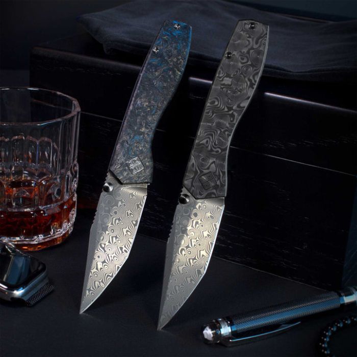 Нож Ocaso Delos, Black Dunes, Damascus (12IBK) изображение 6