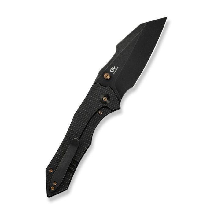 Нож Weknife High-Fin XL, Darkwash, чорний титан (WE24010-1) изображение 3