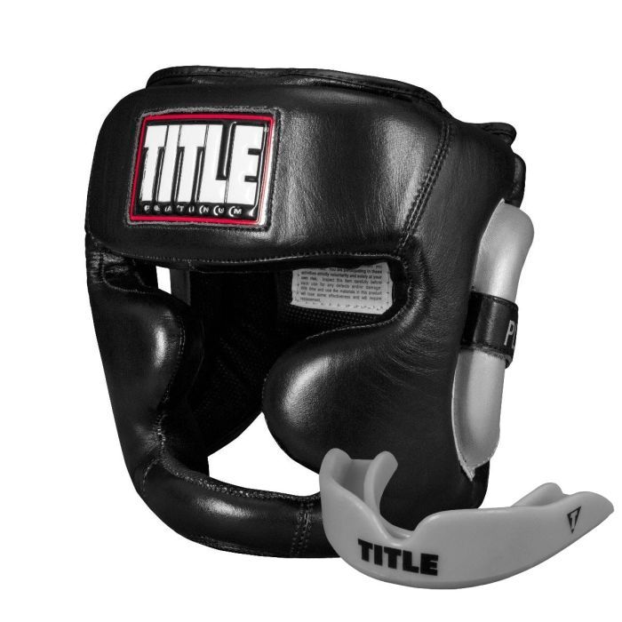 Боксерский шлем Title Platinum Premier Full 2.0 Black L (PHGF2 L BK)