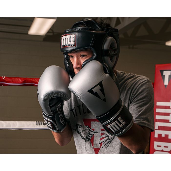 Боксерский шлем Title Platinum Premier Full 2.0 Black L (PHGF2 L BK) изображение 7