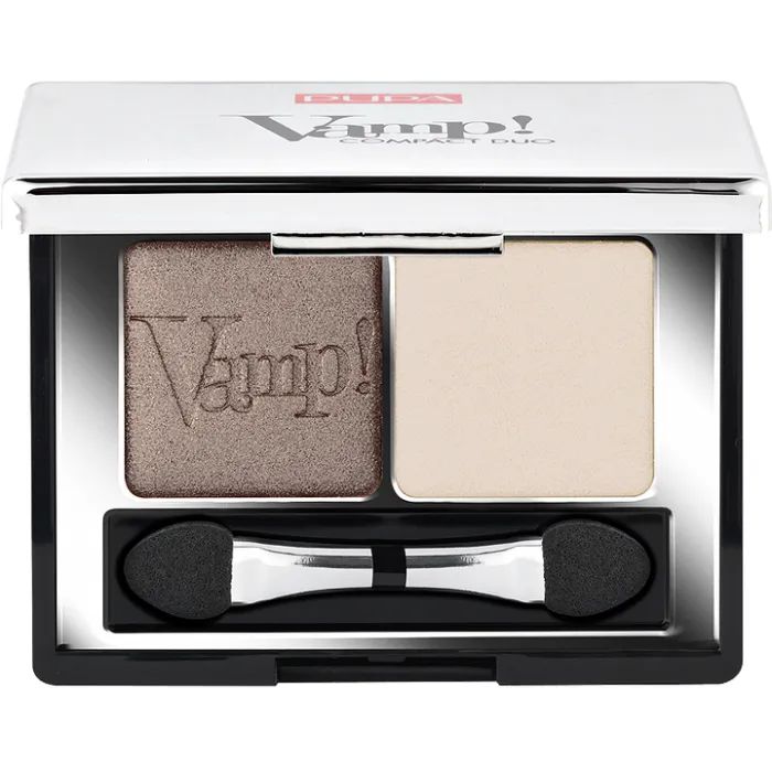 Тени для век Pupa Vamp! Compact Duo Eyeshadow 06 - Brown Vanilla (8011607238002)