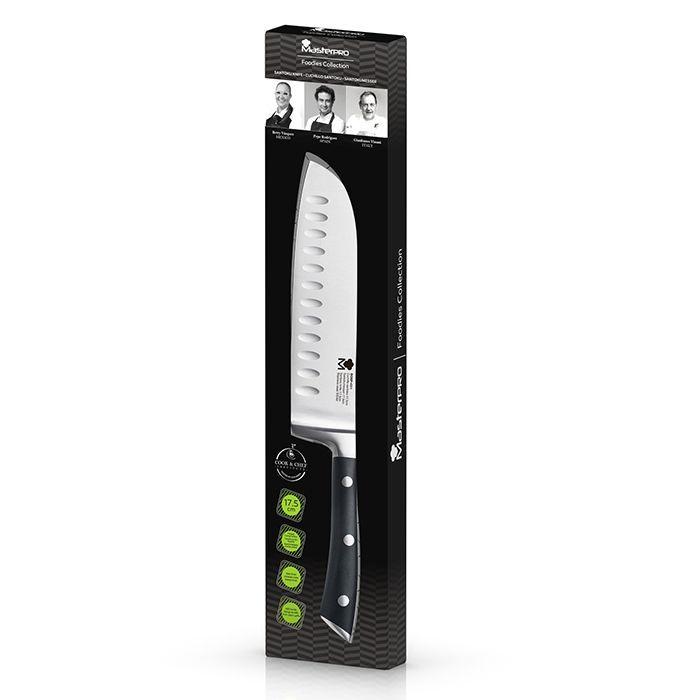 Кухонний ніж MasterPro Foodies collection сантоку 17,5 см (BGMP-4311) зображення 3