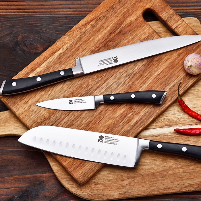 Кухонний ніж MasterPro Foodies collection сантоку 17,5 см (BGMP-4311) зображення 5