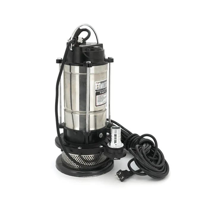 Заглибний насос Voltronic 750W, 220V, до 3 м³/год, підйом до 20 м, 25мм, INOX, 400х230х230 мм, 6,8 кг. + перехідник (YT-P-750-20)