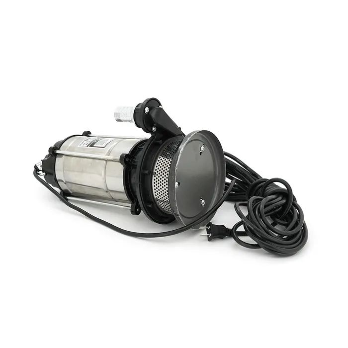 Заглибний насос Voltronic 750W, 220V, до 3 м³/год, підйом до 20 м, 25мм, INOX, 400х230х230 мм, 6,8 кг. + перехідник (YT-P-750-20) зображення 2