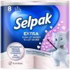 Туалетная бумага Selpak Extra 3 слоя 8 рулонов (8690530050969)