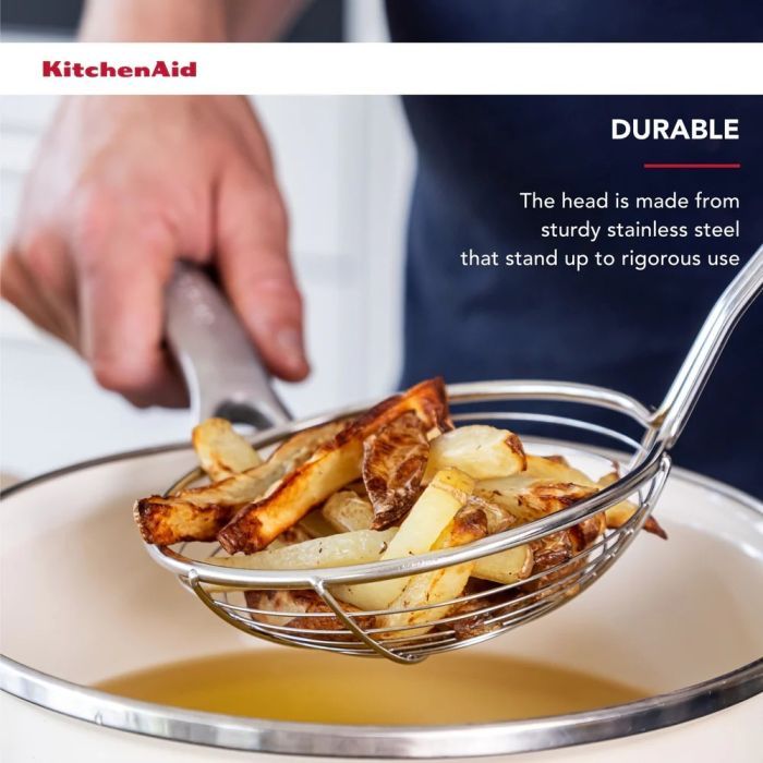 Шумовка KitchenAid Coreline, 37,3 см, сірий (KAS010OHCGG) изображение 6