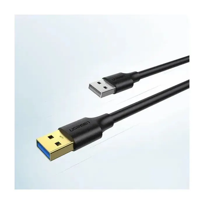 Дата кабель USB 3.0 AM/AM 3.0m US128 black Ugreen (90576) зображення 10