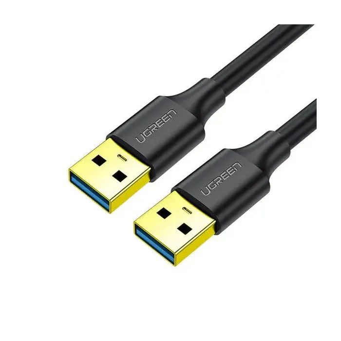 Дата кабель USB 3.0 AM/AM 2.0m US128 black Ugreen (10371)