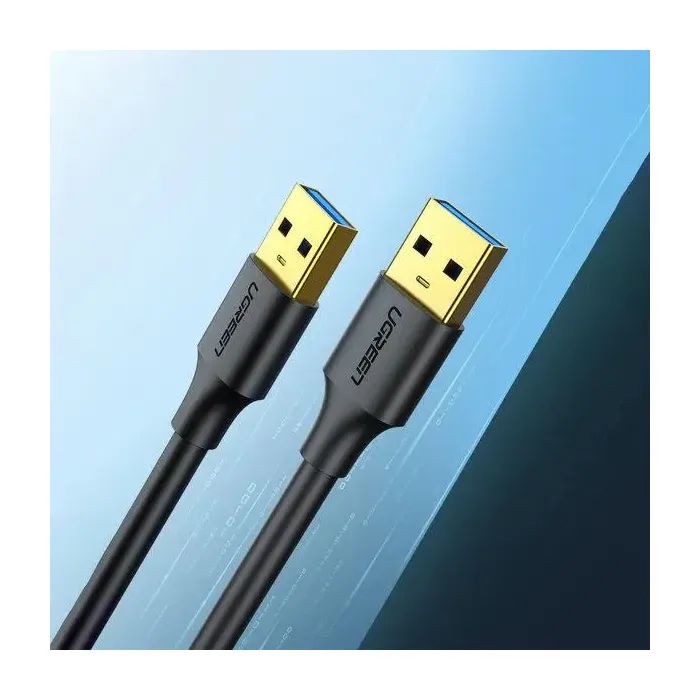Дата кабель USB 3.0 AM/AM 2.0m US128 black Ugreen (10371) изображение 3