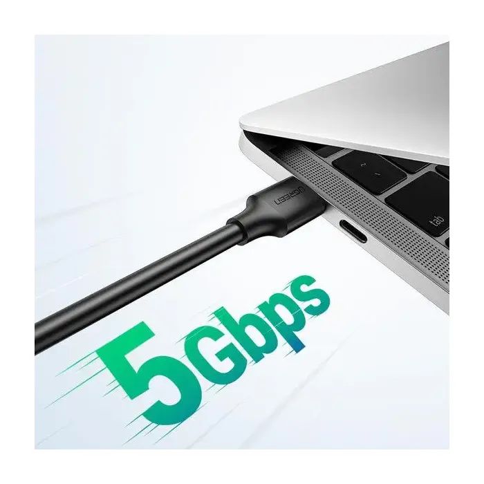 Дата кабель USB 3.0 AM/AM 2.0m US128 black Ugreen (10371) изображение 4