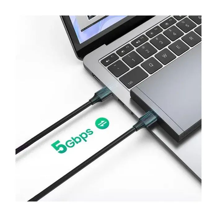 Дата кабель USB 3.0 AM/AM 2.0m US128 black Ugreen (10371) изображение 6