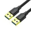 Дата кабель USB 3.0 AM/AM 3.0m US128 black Ugreen (90576)