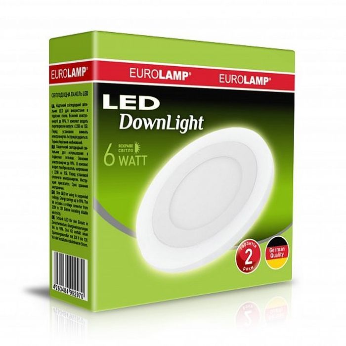 Светильник Eurolamp LED Downlight(white) 6W 420 Lm 4000K (LED-DLR-6/4(white)) изображение 3