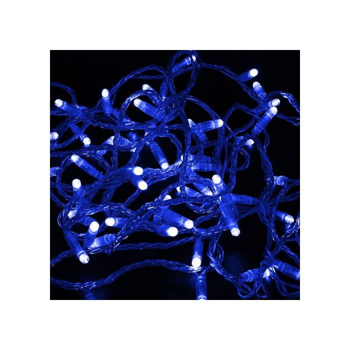 Гірлянда Voltronic Діод Blue 500 LED, 50 м., 8 режимів, прозора (Garl-500LED-50mB)