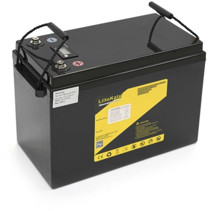 Батарея LiFePo4 Liitokala 12.8V 300Ah LCD (LiFePO4-12,8V300+LCD)