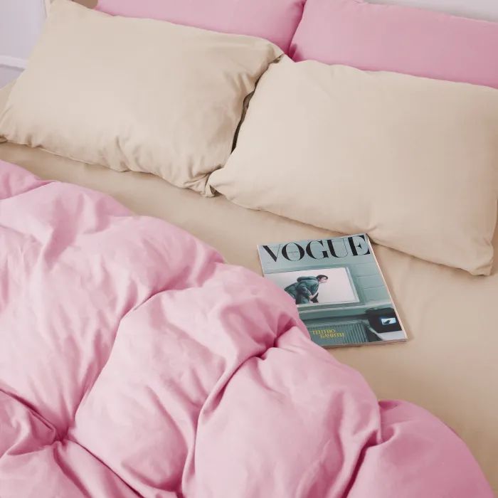 Постельное белье MirSon 007-008 Milk/Pink Фланель 2x143x210 Семейный (2200009659942) изображение 4