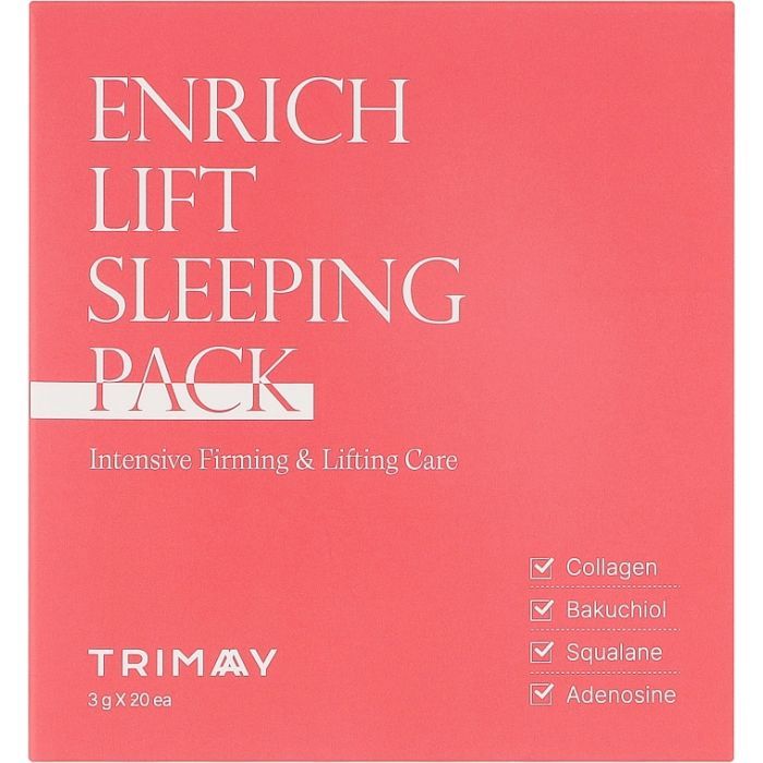 Маска для лица Trimay Enrich-lift Sleeping Pack 20 х 3 г (8809822540594)