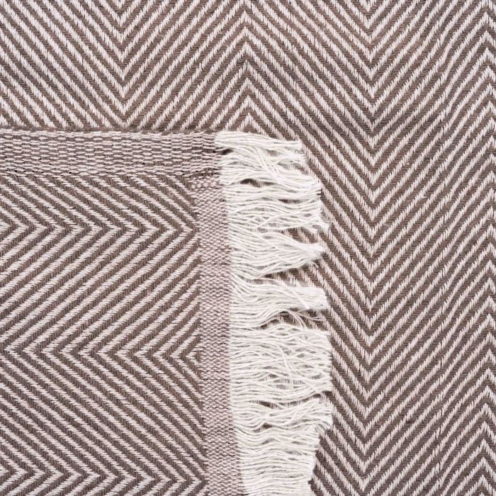 Плед Ardesto Summer 210x230см, 100% хлопок, коричневый (ART0922SR) изображение 3