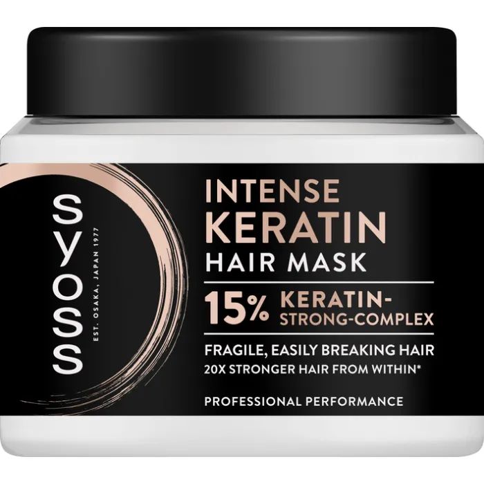Маска для волосся Syoss Intense Keratin Hair Mask 400 мл (9000101743234)