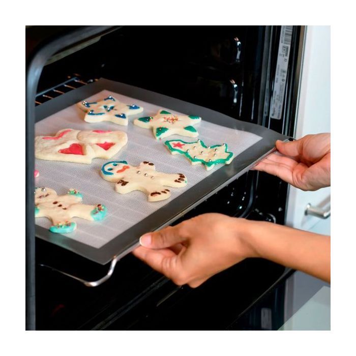 Кондитерский коврик Silikomart серія "Silikon Mats" для тіста 52x31,5 см (FIBERGLASS2/B) изображение 2