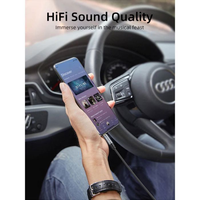 Кабель мультимедійний 3.5mm M to 3.5mm M 1.8m Cabletime (CA915262) зображення 3