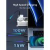 Дата кабель USB-C to USB-C 0.5m Thunderbolt 3 100W (20V/5A) 5K60Hz Cabletime (CA915392) изображение 5