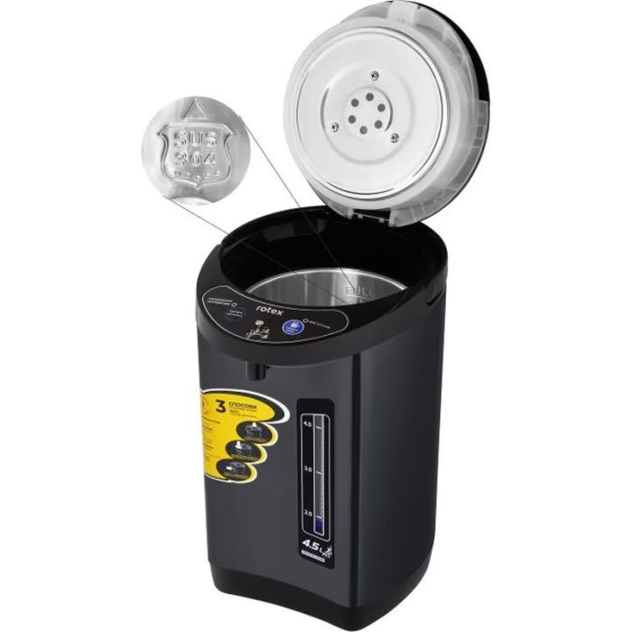 Електрочайник Rotex RTP453-BS зображення 5