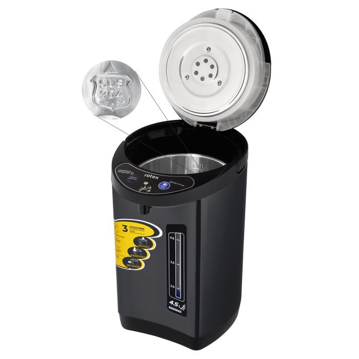 Электрочайник Rotex RTP453-BS изображение 9