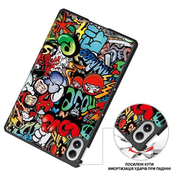 Чехол для планшета BeCover Smart Case Xiaomi Redmi Pad 2 Pro 12.1" Graffiti (714639) изображение 5