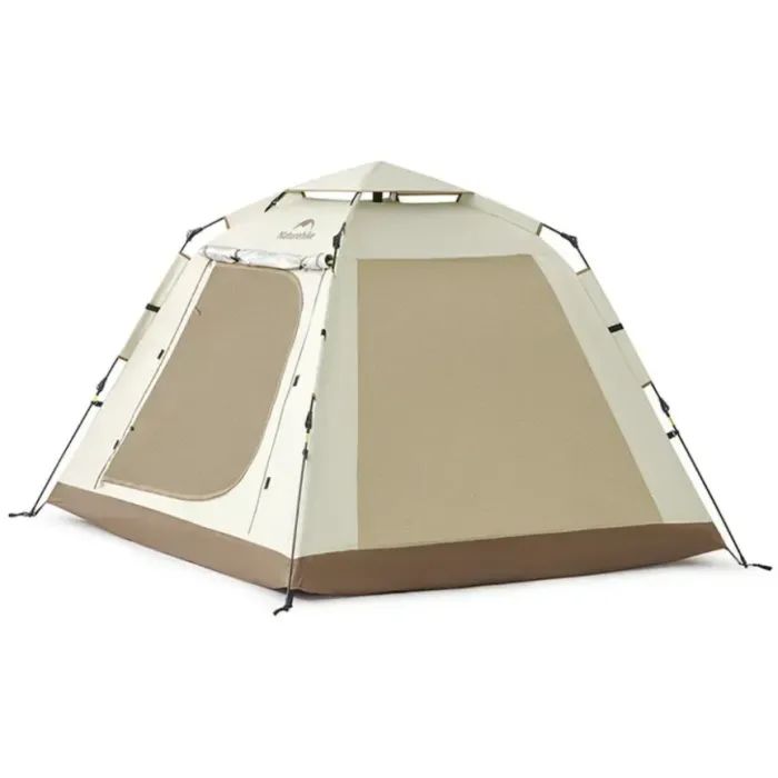 Палатка Naturehike тримісний автоматичний із тентом Ango Picnic CNK2450WS021, коричневий (6976023922817) изображение 2