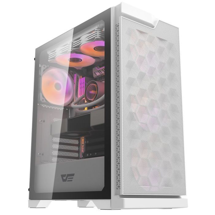 Корпус для ПК DARKFLASH DK361 WHITE