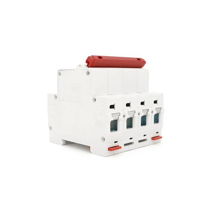 Автоматический выключатель ZUOYI Z7-63Z 4P C32 DC1000V изображение 2