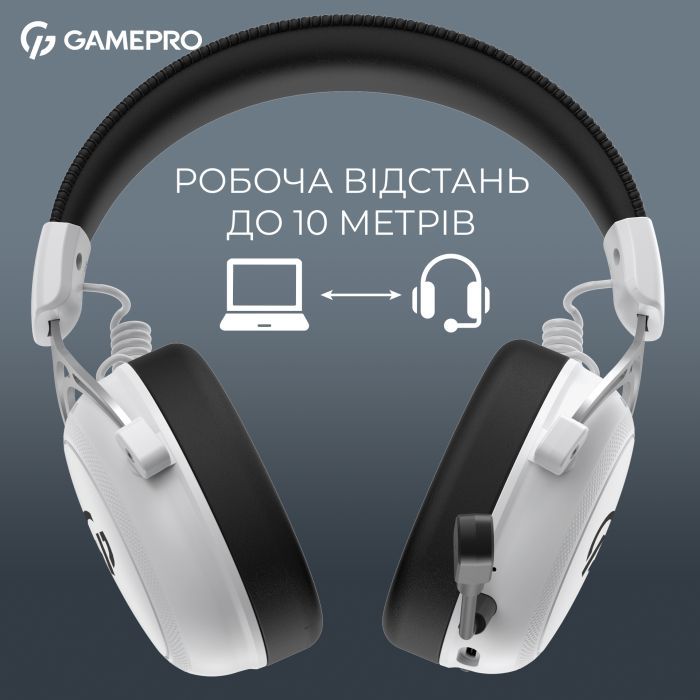 Наушники GamePro Asgard Skald 4-Mode White (HSW160W) изображение 17