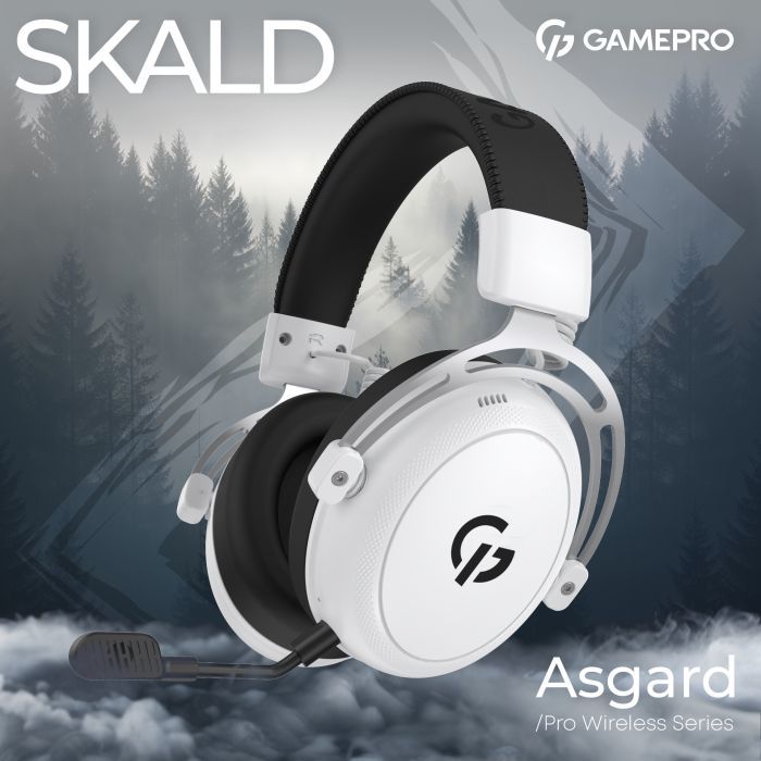 Наушники GamePro Asgard Skald 4-Mode White (HSW160W) изображение 9