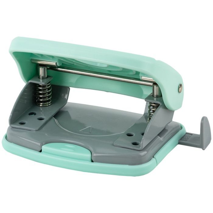 Діркопробивач Axent Welle-2 з пластиковий верх, 20 арк,Pastelini, м'ятний (3820-18-A) зображення 2