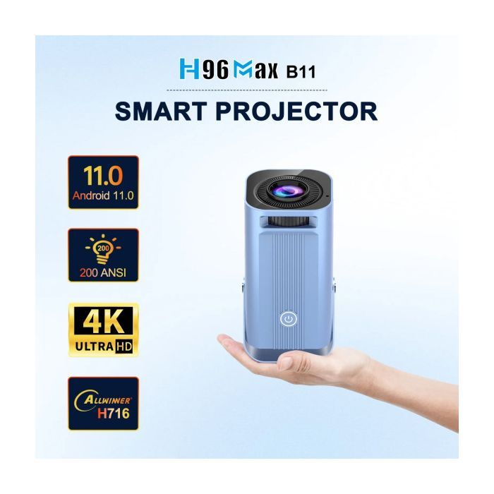 Проектор H96 MAX B11 (H96 MAX_B11) зображення 4