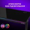 Комп'ютерний стіл Lorgar PRO 80G Glass Black (LRG-DP80G) зображення 11