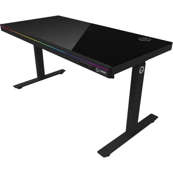 Комп'ютерний стіл Lorgar PRO 80G Glass Black (LRG-DP80G) зображення 2