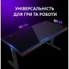 Комп'ютерний стіл Lorgar PRO 80G Glass Black (LRG-DP80G) зображення 9