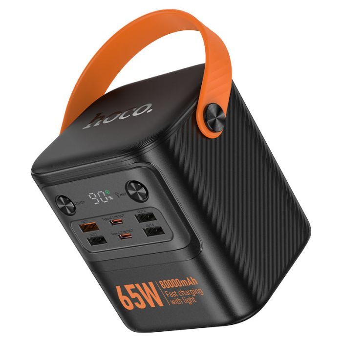 Батарея универсальная HOCO 80000mAh Pro Tough PD/65W Black (J152 / 714982) изображение 3